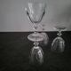 4 button-foot aperitif glasses model Rambouillet Christal d'Arques