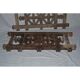 2 carved wooden railings from the 19th century. Century