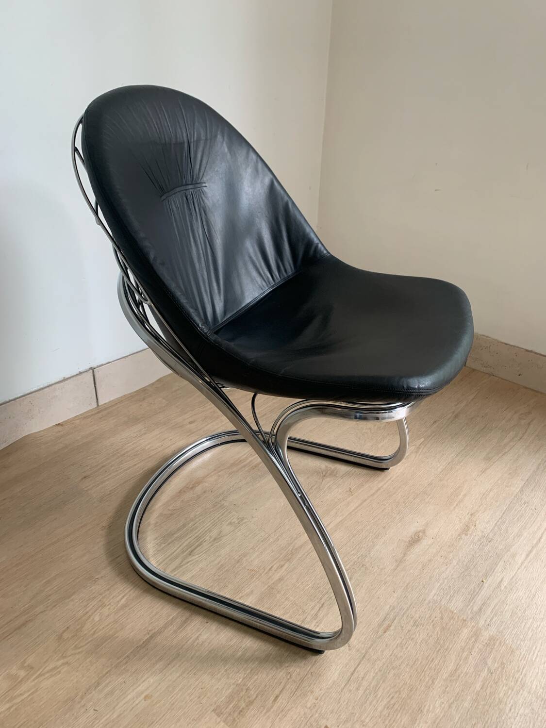 Series of 4 vintage chairs by Gastone Rinaldi model Pascale