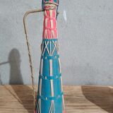 Vintage scoubidou bottle