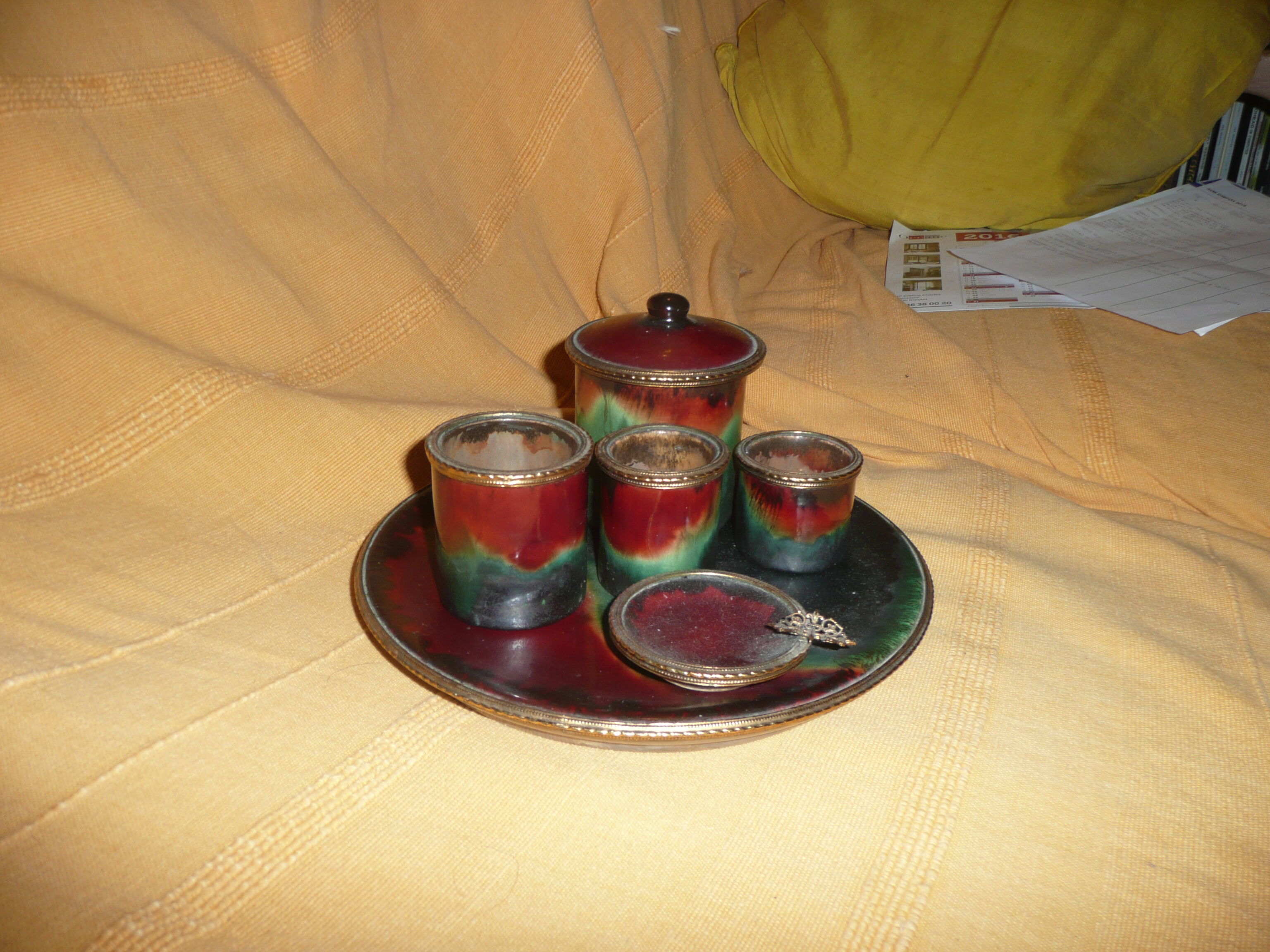 Service been beaten LOUIS DAGE iridescent