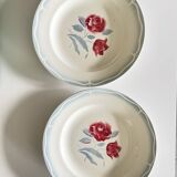 2 large Digoin Sarreguemines Alesia serving dishes