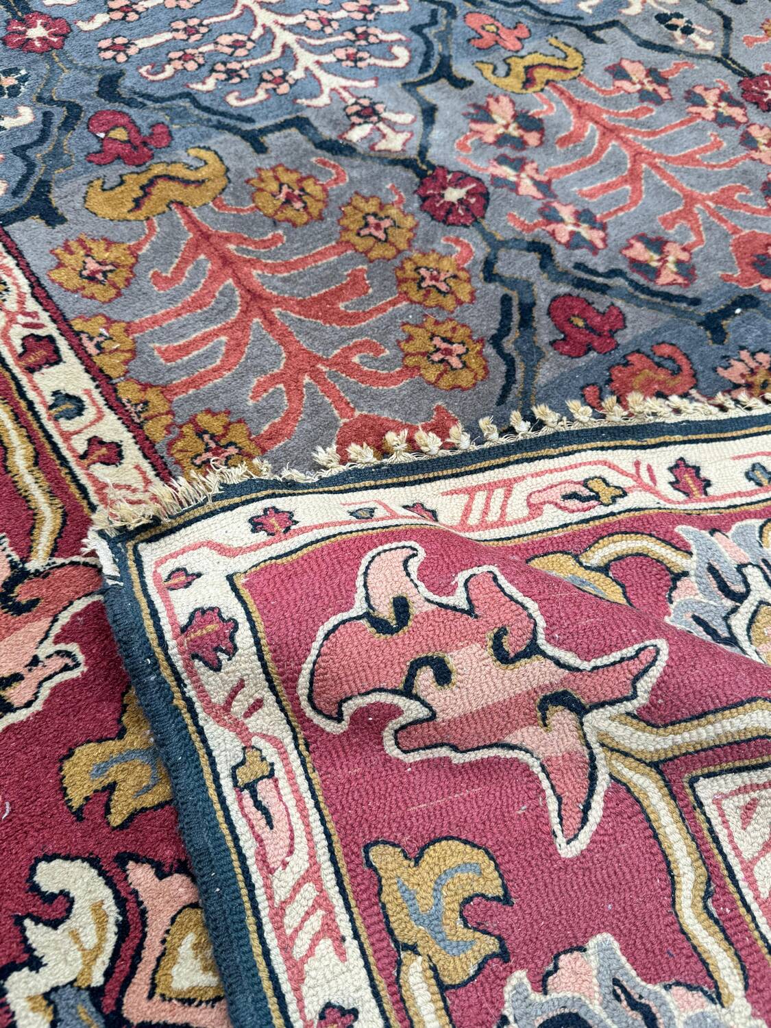 Tapis vintage Tetex Kirman – 295 x 196 cm