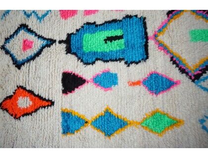 Colorful Berber carpet 160 x 100cm