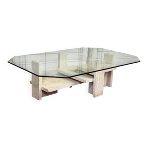 Table brutaliste de Willy - vers 1980