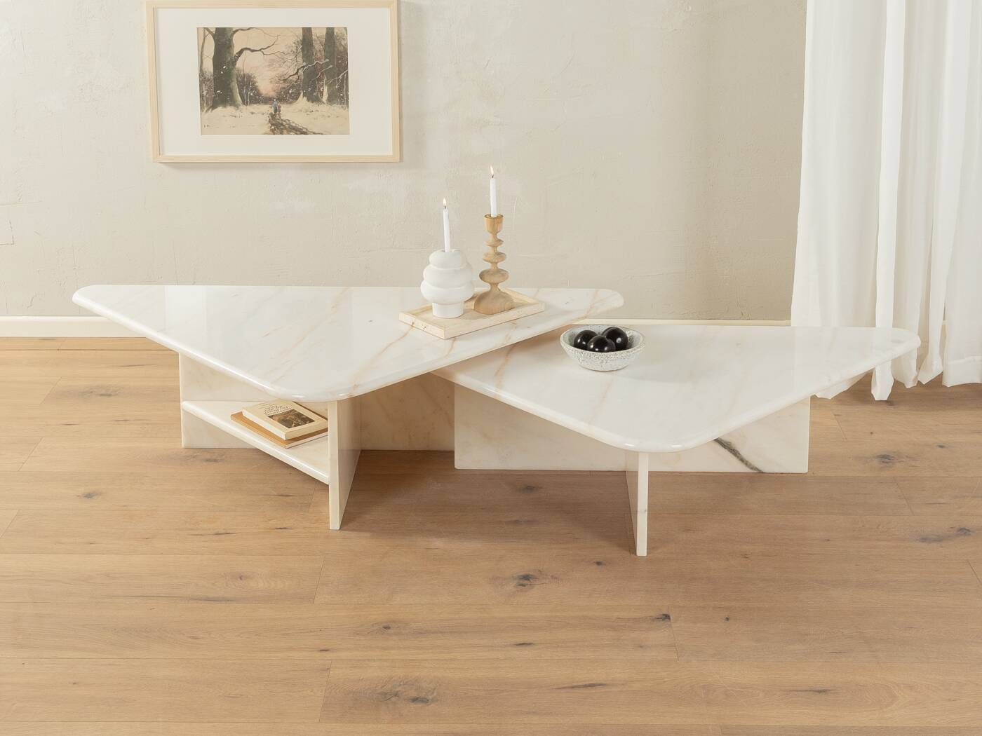 1960s Marble coffee table