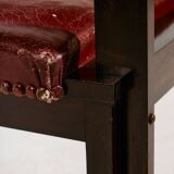 Art Deco desk and armchair, set of 2