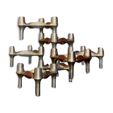 Candleholders by Fritz Nagel for BMF, 1960s, set of 6