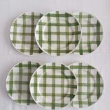 Set of 6 deep plates Moulin des Loups, Tablecloth