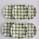 Set of 6 deep plates Moulin des Loups, Tablecloth