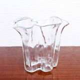 Vase en verre années 70/80