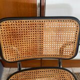 Set of 4 chairs B32 and 2 armchairs B64 Cesca by Marcel Breuer Italian Edition 1980