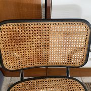 Set of 4 chairs B32 and 2 armchairs B64 Cesca by Marcel Breuer Italian Edition 1980