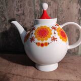 Mid Century Schumann Arzberg German porcelain coffee set in orange and yellow