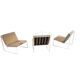Chaises longues Kho Liang Ie 024 / table basse / Artifort 1962