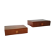 Paire de chevets muraux