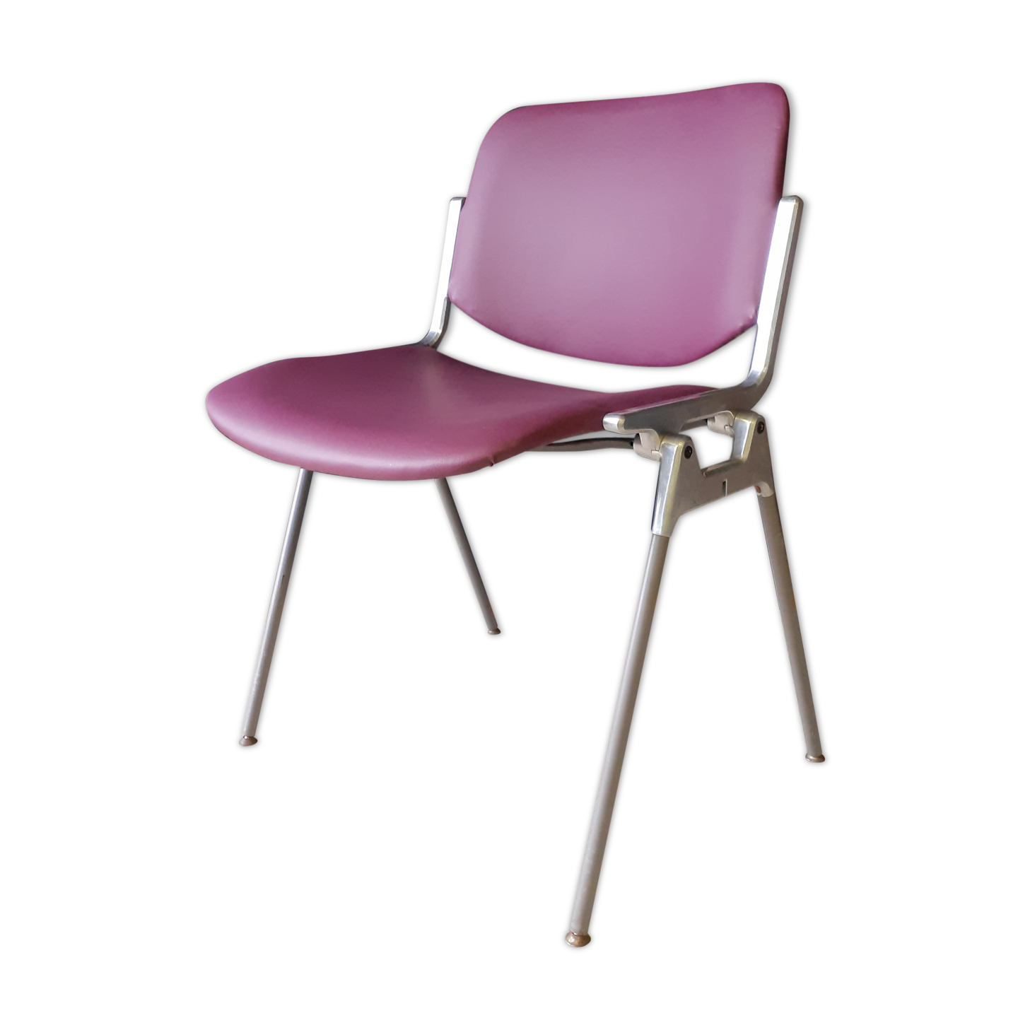 Italian chair DSC106, Piretti design, Castelli edition