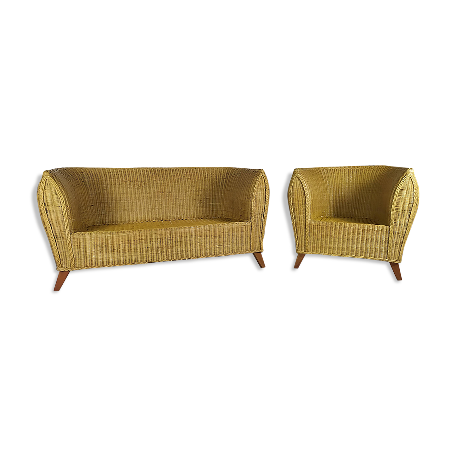 Sofa rattan armchairs