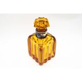 Crystal carafe and 5 glasses, WMF Germany, Art Deco.