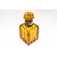 Crystal carafe and 5 glasses, WMF Germany, Art Deco.