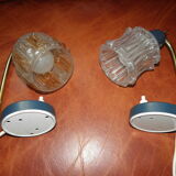 Pair of bedside lamps