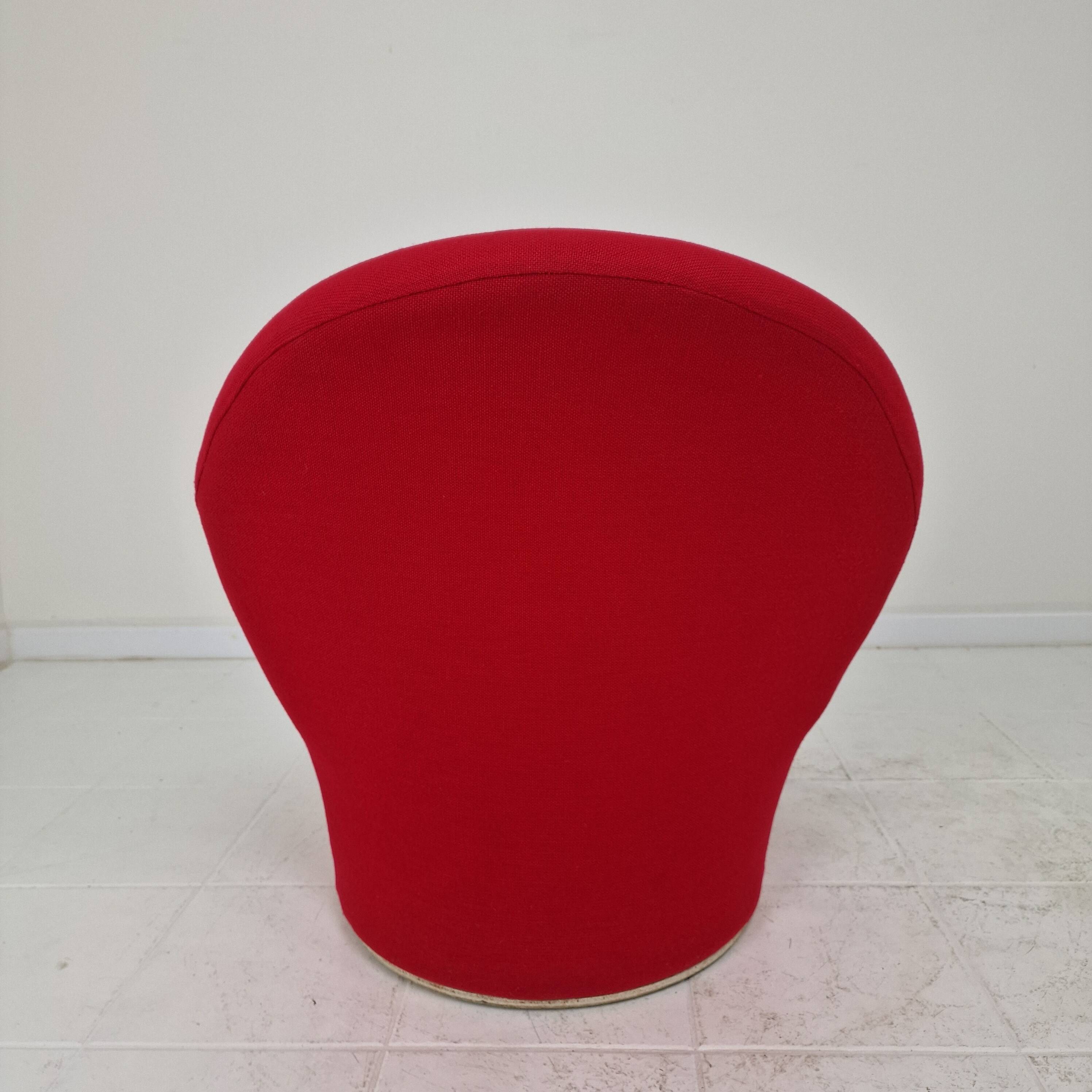 Artifort Model F572 Lounge Chair by Pierre Paulin 1967, Sculptural Masterpi