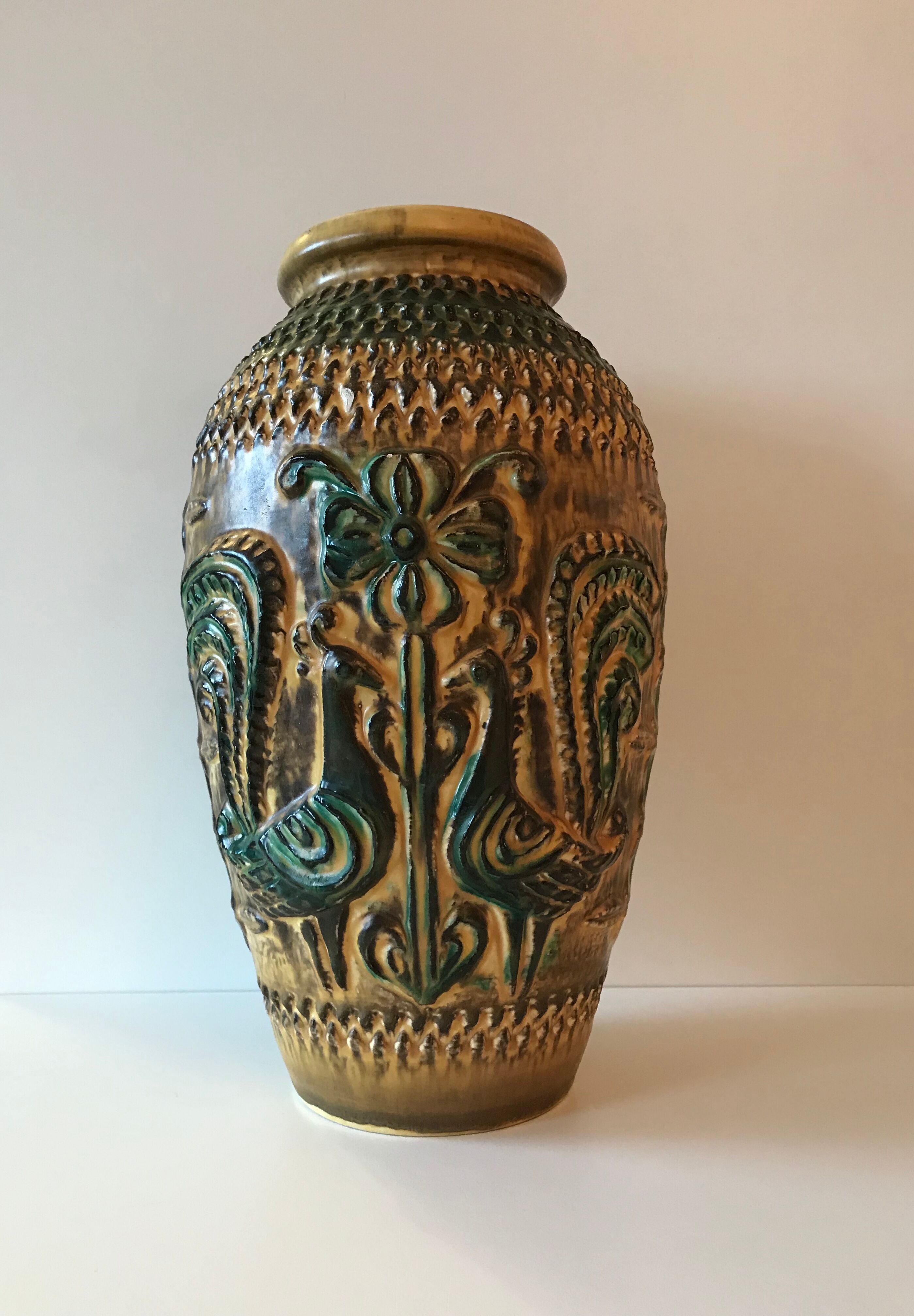 West Germany ceramic vase