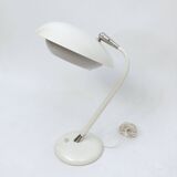 Lampe de table blanche italienne, Stilnovo années 1950