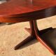 Table ronde à manger extensible Baumann et 4 chaises gondole