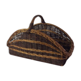 Gate logs braided Wicker