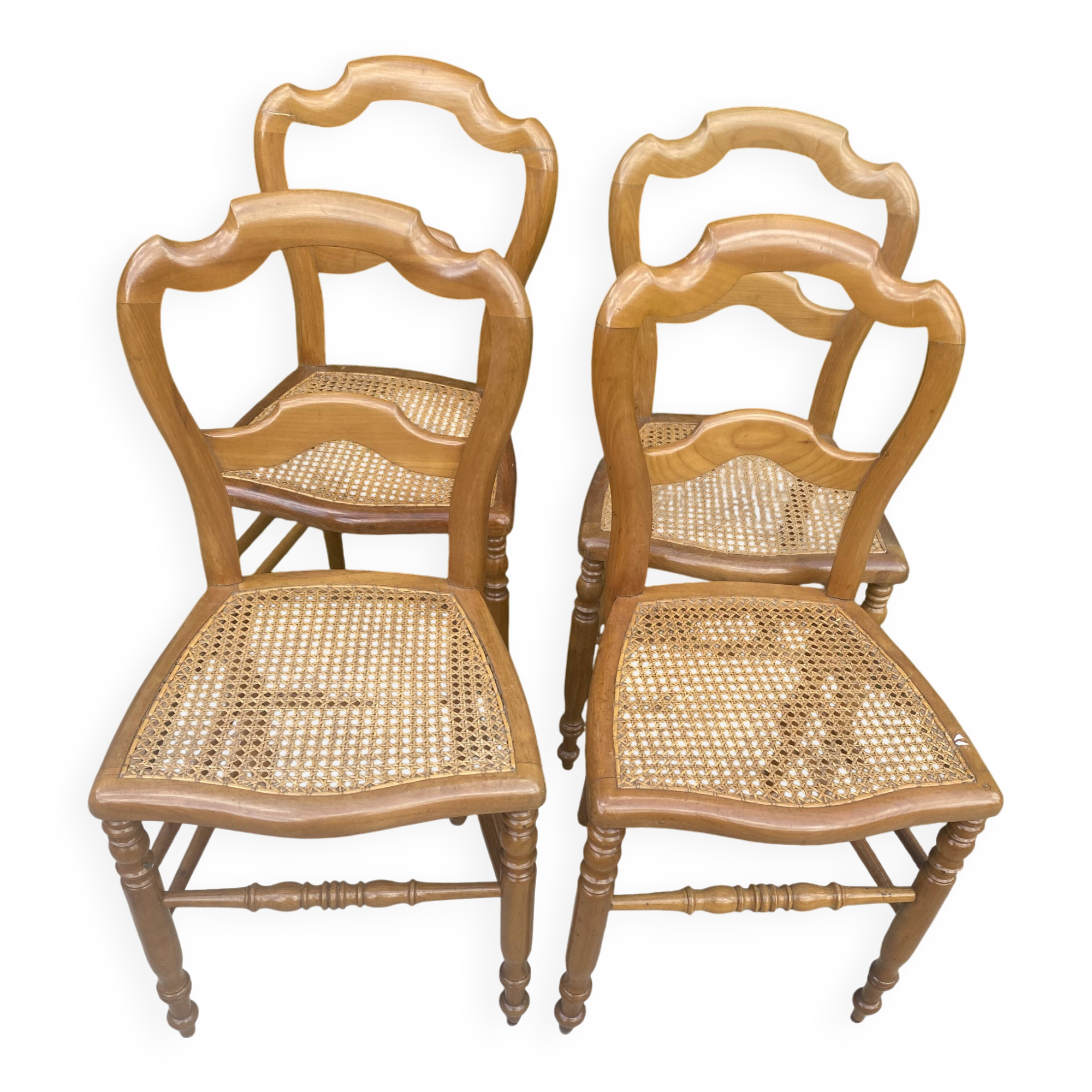 wooden chairs