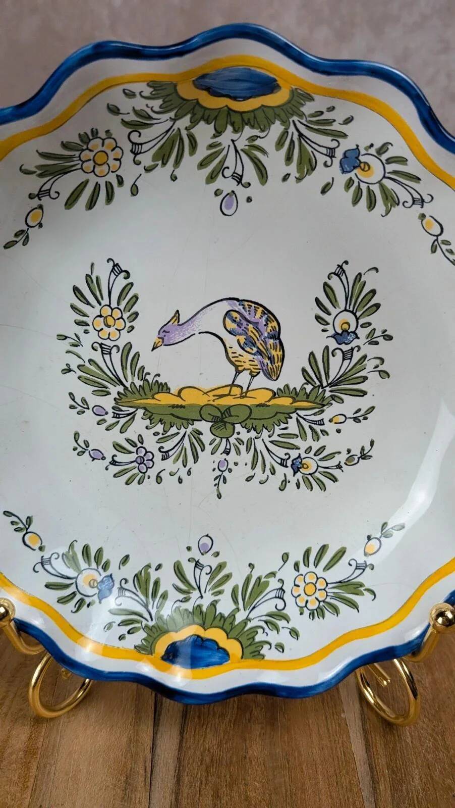 Small dish / pocket emptier in artistic earthenware Le Renoleau – Angoulême