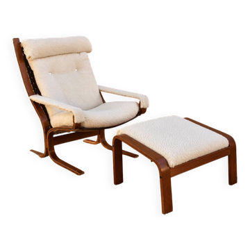 Siesta design armchair by Ingmar Relling from the 1960s, 1970s, 1980s.