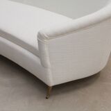 White italian sofa