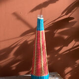 Vintage scoubidou bottle