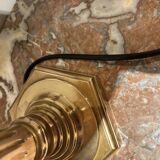 XL lamp in bronze and brass