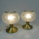 Beautiful Pair of Hollywood Regency bedside desk Lamps by Doria Germany