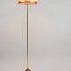 Lampe sur pied Roberto Pamio Febo en marbre, laiton et verre de Murano par Leucos Italie