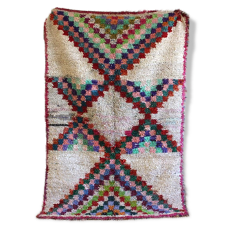 Berber hand-woven berberouite rug in Morocco 157x242cm