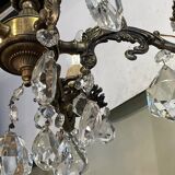 5-light crystal chandelier