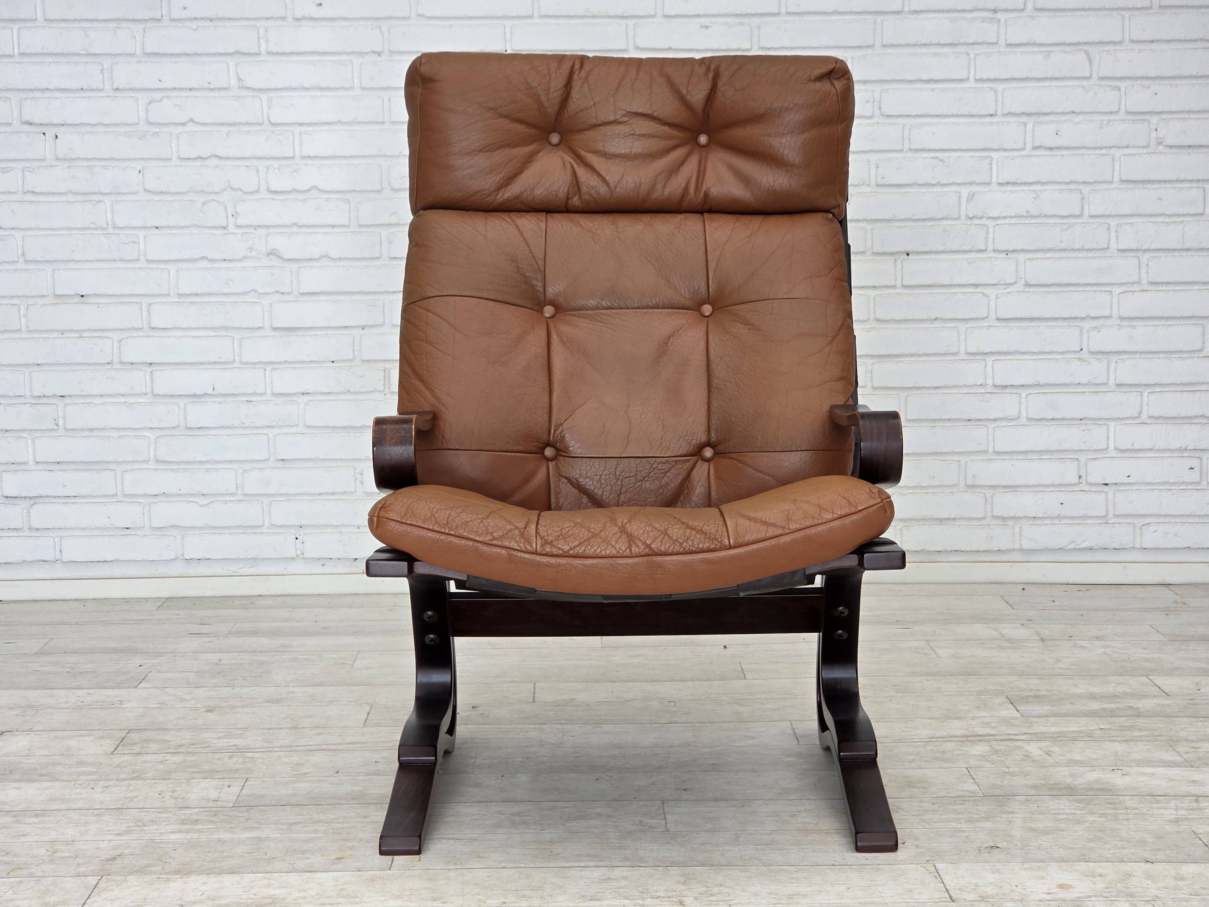 1970s, Norwegian design by Else & Nordahl Solheim, set of 2 chairs.