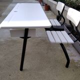 Double school desk