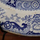 Japanese porcelain decoration plate Creil and Montereau Lebeuf Milliet