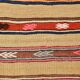 Vintage Striped Pattern Multicolor Kilim Rug, 183x239Cm