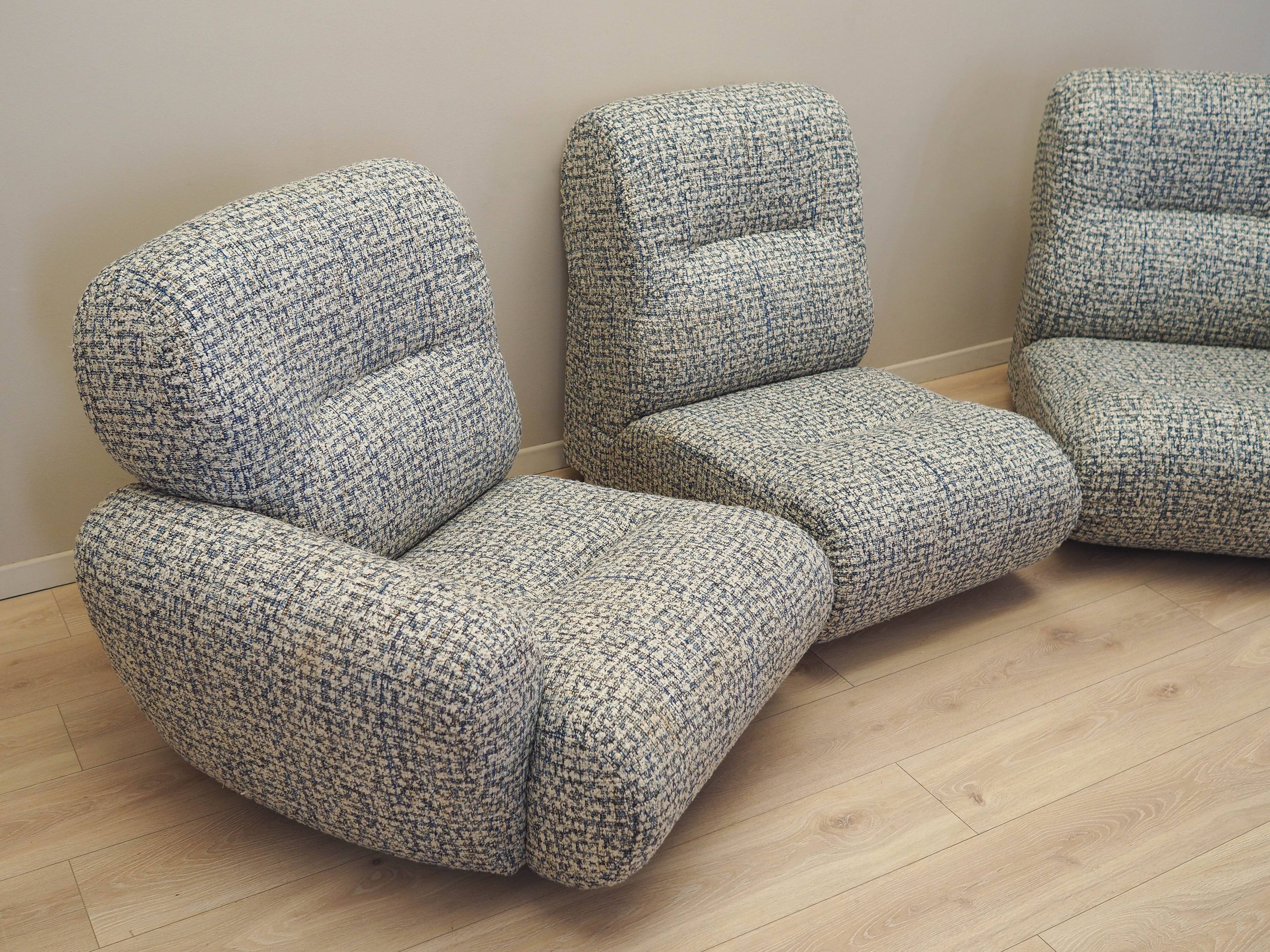 Modular sofa, Italian design, 1960s, production: Italy