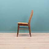 Ensemble de six chaises en hêtre, design danois, années 60, production: Danemark