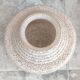 Old globe ceiling light suspension glass from Clichy
