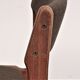 Set of 4 teak dining chairs by Erik Buch for Anderstrup 1950s