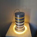 Pair of suspension brushed aluminum 70s