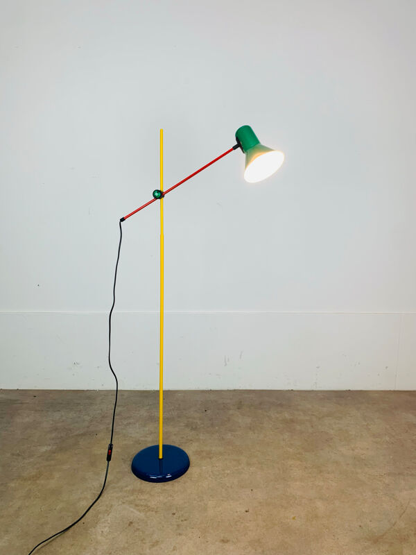 Lampadaire Veneta Lumi couleurs primaires